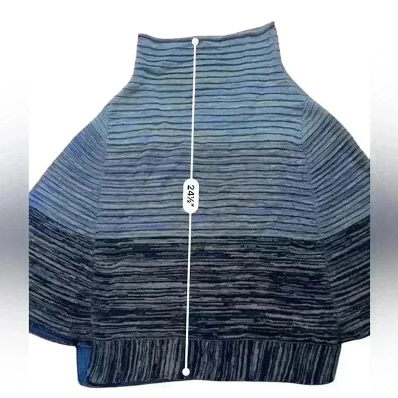 SOL 100% BABY ALPACA Poncho Cardigan Sweater One Size Peru - Picture 10 of 10